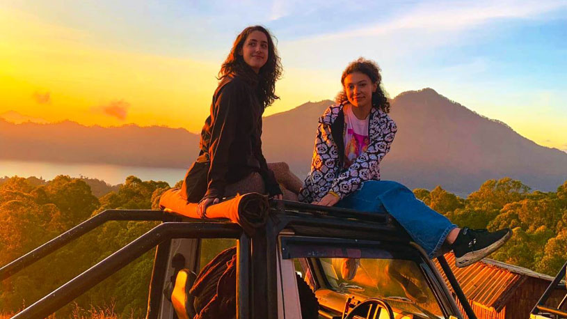 Batur Jeep Sunrise Black Lava Coffee Plantation Swing
