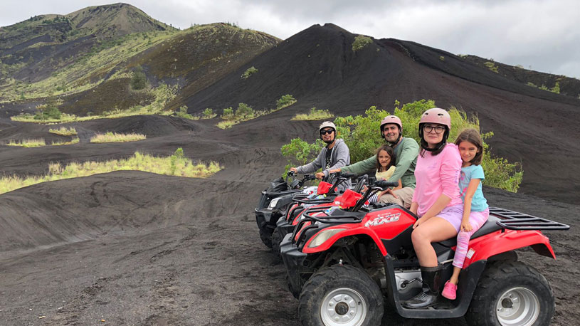 Combo Mount Batur Jeep Tour Atv Tour