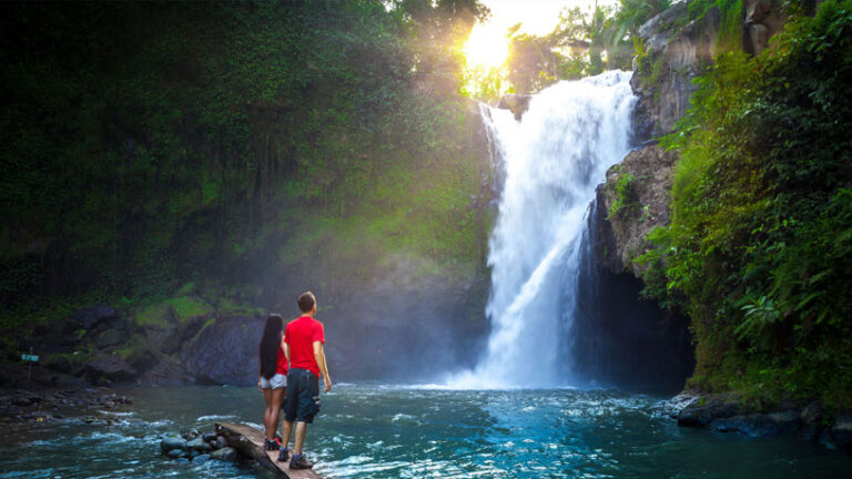 Combo Mount Batur Jeep Tour and Tegenungan Waterfall